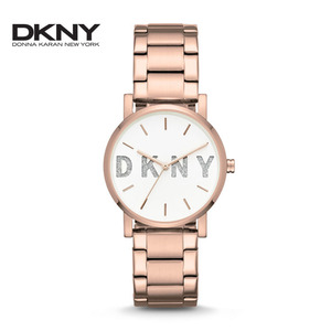 NY2654 DKNY 도나카란뉴욕 여성용 쿼츠 메탈시계