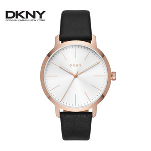 NY1600 DKNY 도나카란뉴욕 남성용 가죽시계