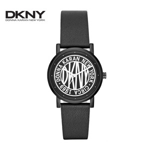NY2765 DKNY 도나카란뉴욕 여성용 쿼츠 가죽시계