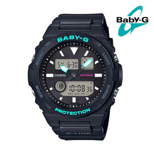 BAX-100-1ADR 베이비지 BABY-G G-LIDE 여성용 시계